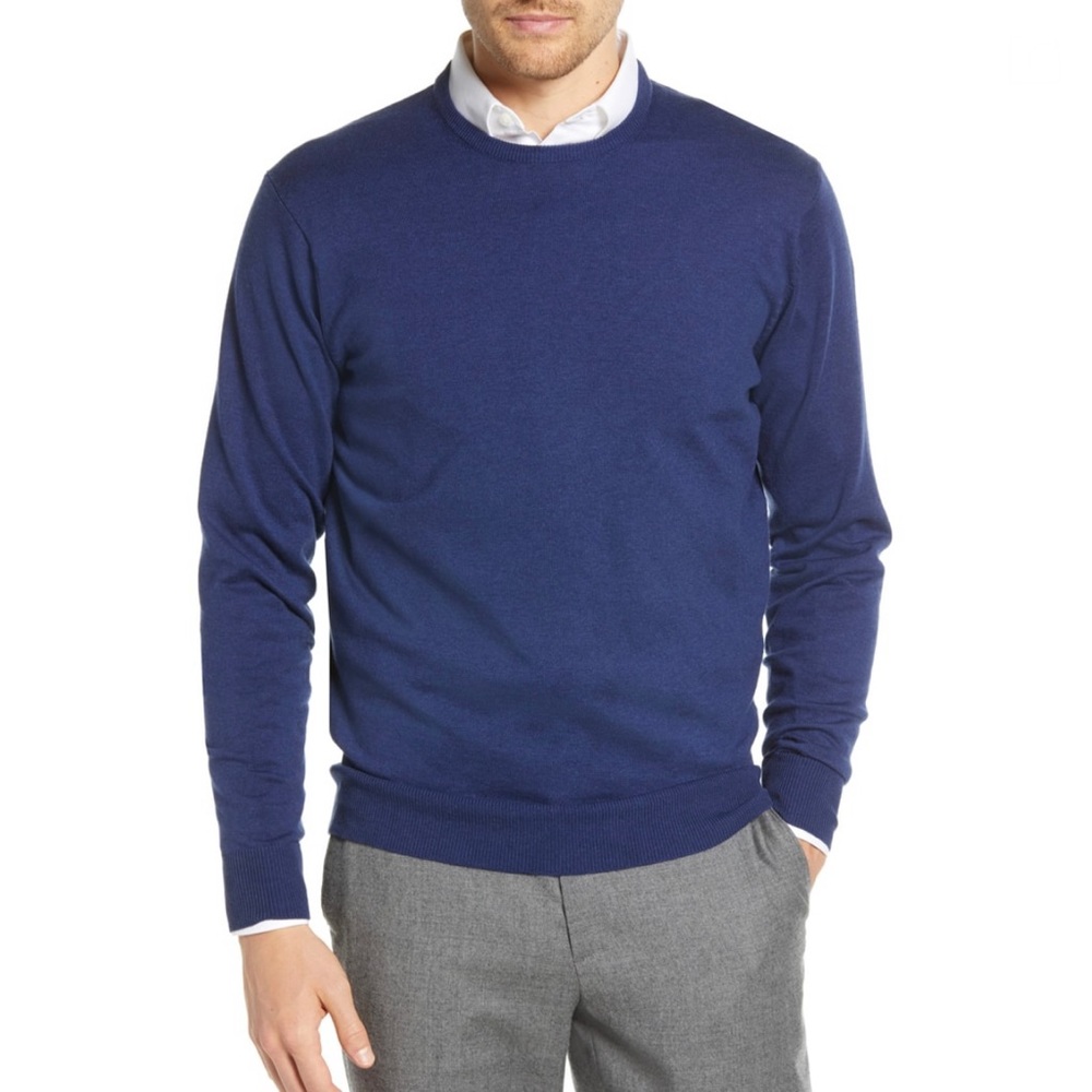 Peter Millar NWT Cotton Silk Blend Sweater MEDIUM